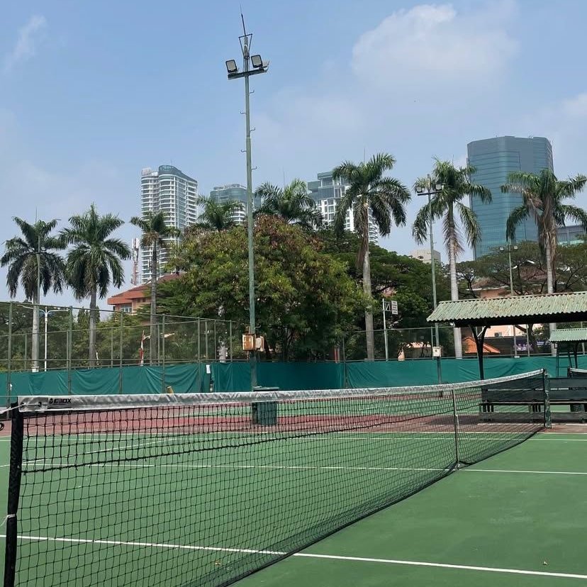gut mowning! akhirnya bisa on padel lagi setelah 2 hari sakit huhu