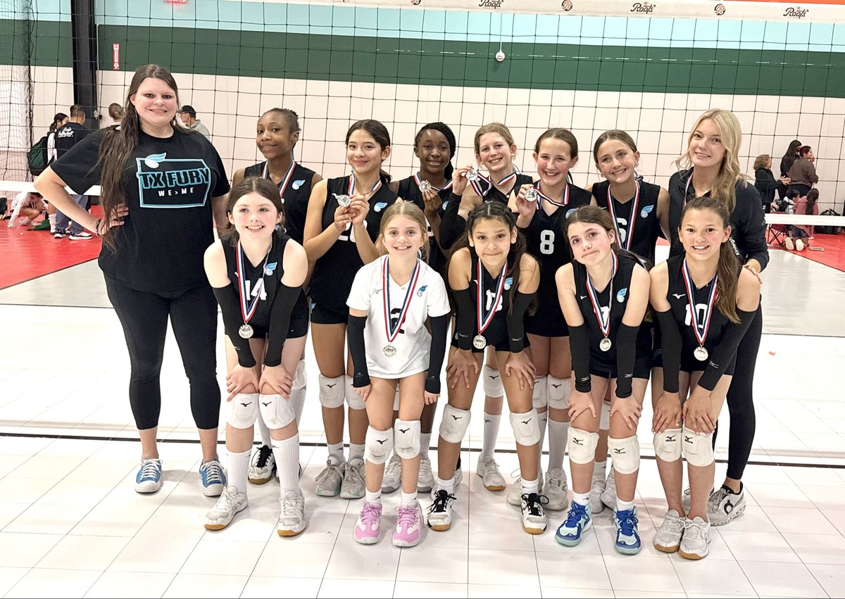MrsTKinch's tweet photo. Another medal for our girl. Second place and she killed on her serves! #FutureEagle https://t.co/up2dpv69hm