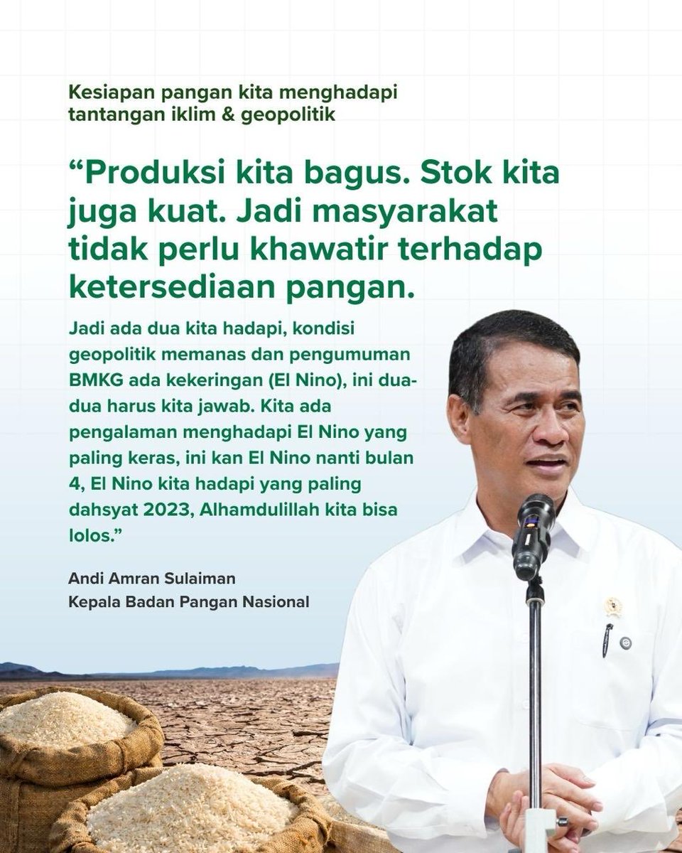 BADAN PANGAN NASIONAL tweet media