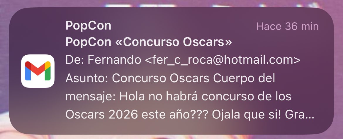 PopConCine's tweet photo. ¡Lo pedís y lo tenés! Vuelve nuestro ya clásico PRODE de los #Oscar por 4º año consecutivo 🏆✨ #PopConOscars https://t.co/khmpQy6hhu
