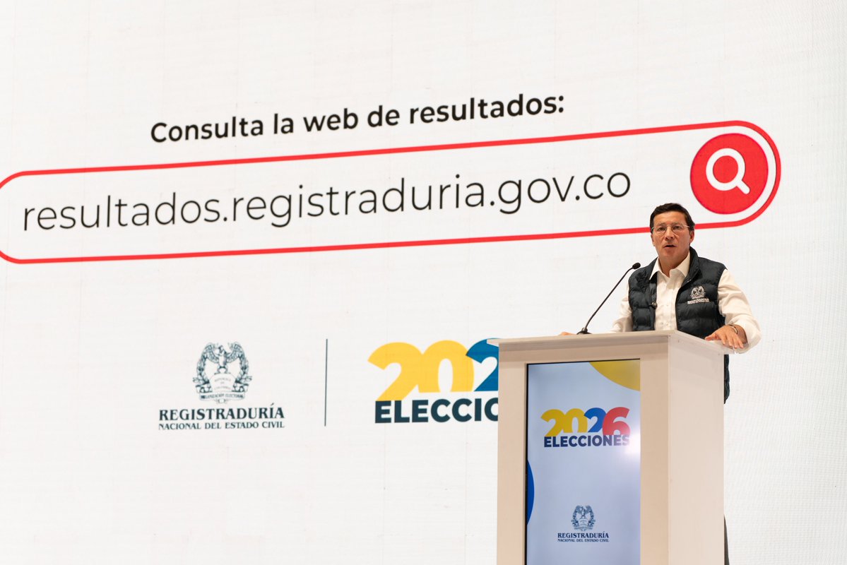 Registraduría Nacional del Estado Civil tweet media