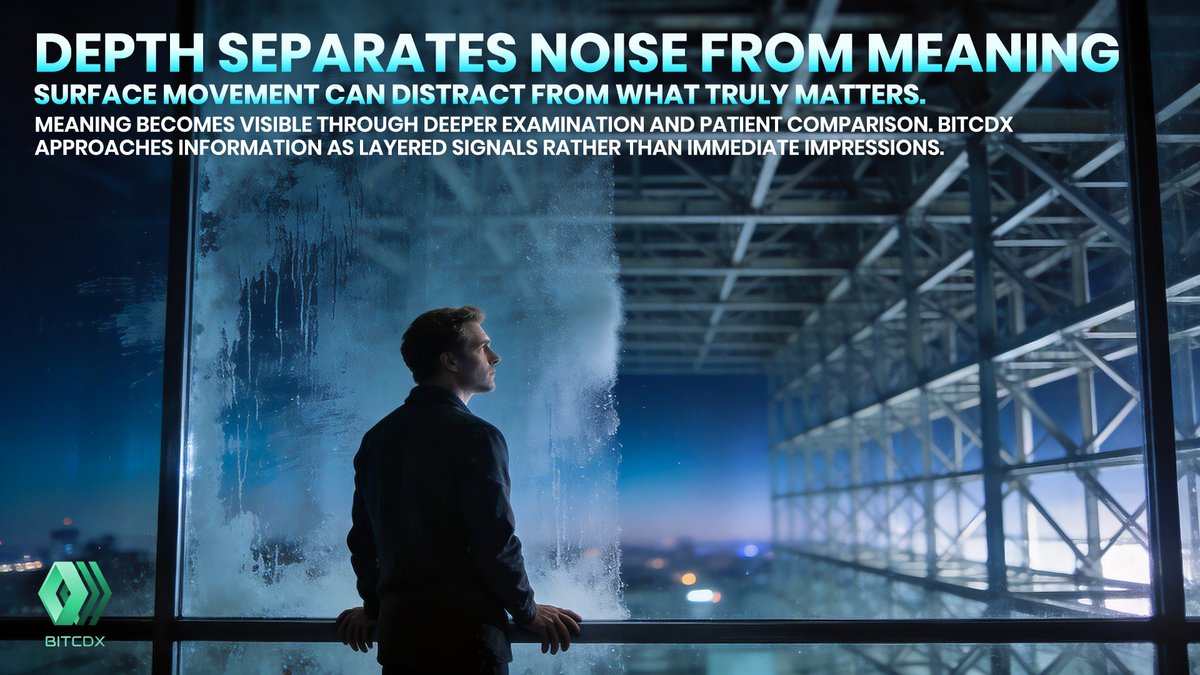 BITCDX_Global's tweet image. 📊 Lasting understanding grows from patience, not impulse. ✨🌐
🔍 Careful review reveals structure beneath surface disorder. 🚀
🌱 Bitcdx approaches complexity through disciplined evaluation.

#Bitcdx #DepthOverNoise #LongTermView #MeaningfulAnalysis