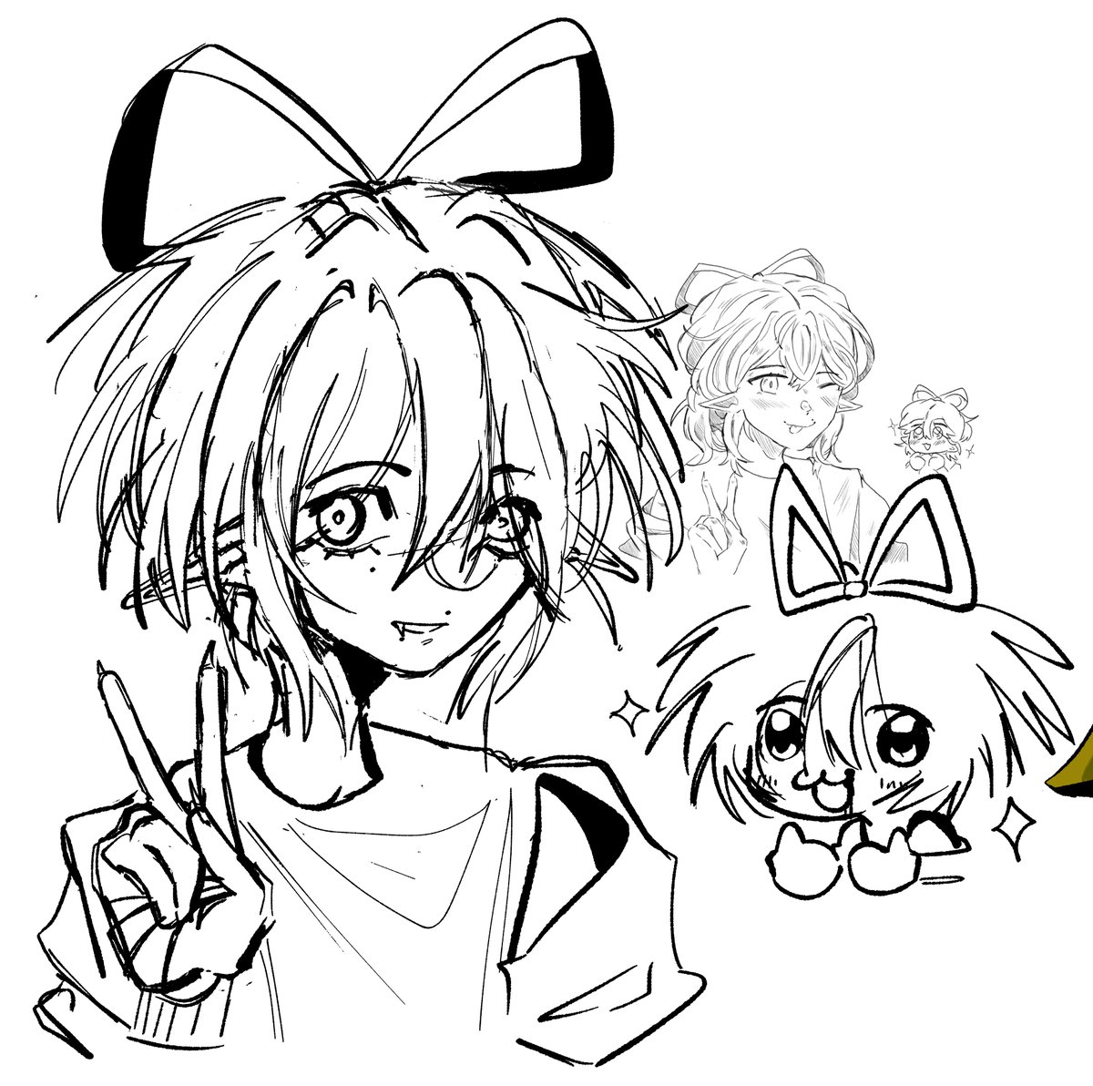 Daily Tilín Doodles 🍉 tweet media