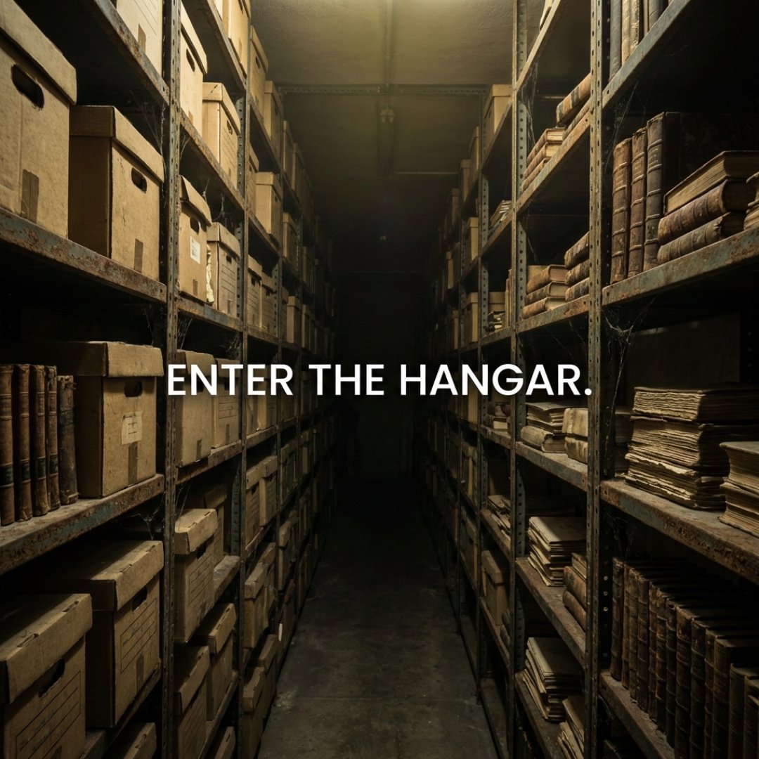 hangar1pub's tweet photo. The archives are vast. The truth is singular. Enter the Hangar and find the book that calls to your specific curiosity.
https://t.co/53a0gp9mZD
#Hangar1Publishing #Bookshop #Curiosity #Mystery #TheUnknown #Read #Bookworm #Bibliophile #DiscoverTruth #HiddenArchive #ForbiddenBooks #Esoteric #Fortean #Paranormal #ShopIndependent