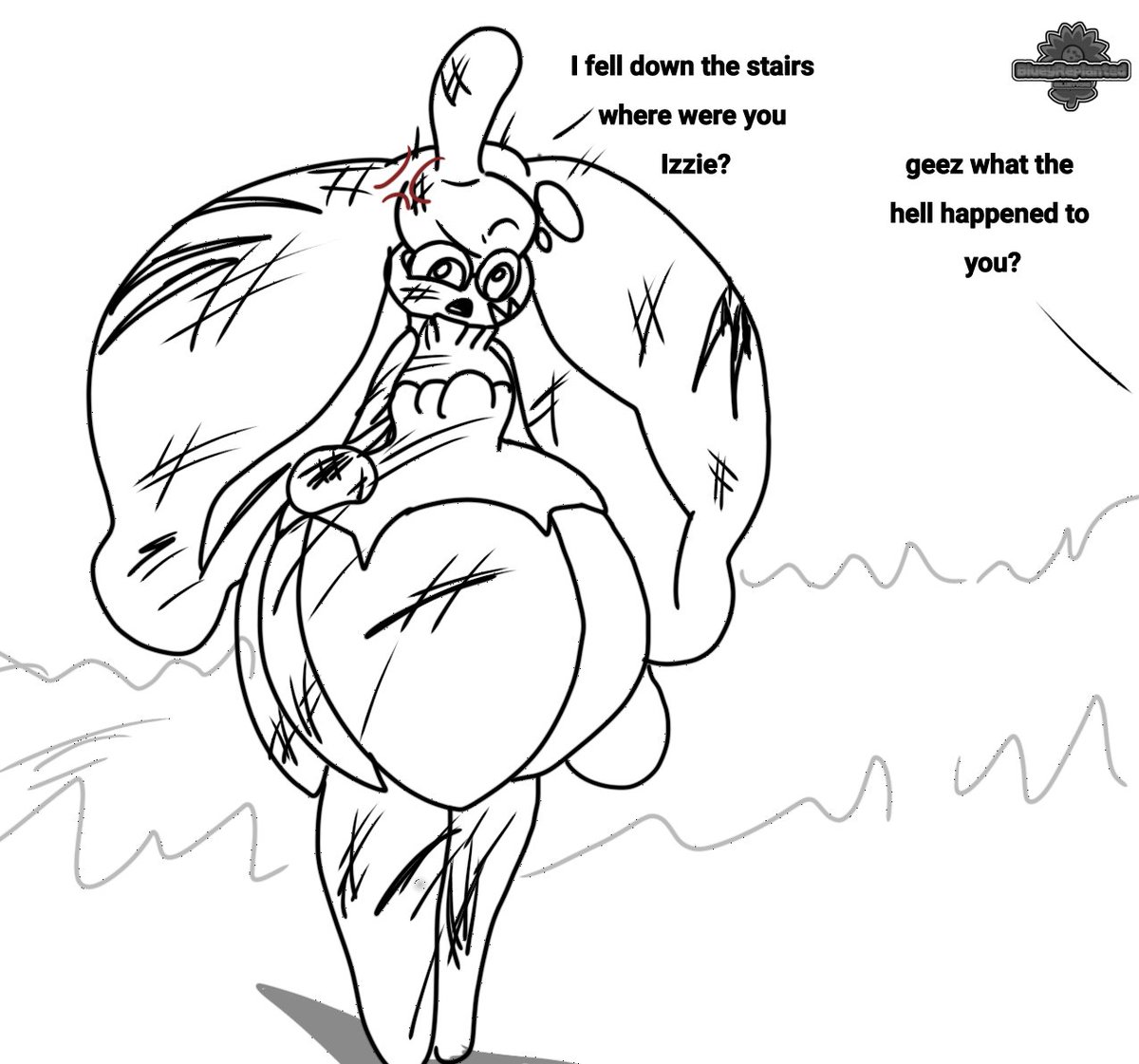 Izzie Massive Advantages (Retake)
Meeting Again
(5/?)
#voreart
#anthro 
#vore #blueytheplantlizard
#vore #pokemonartwork #ocart #characterart #Vore #Pred #PredOC  #pokemon #pokemonfanart #nsfw #NSFW #fetish #fetishart #vorefetish #voredigestion #digestion