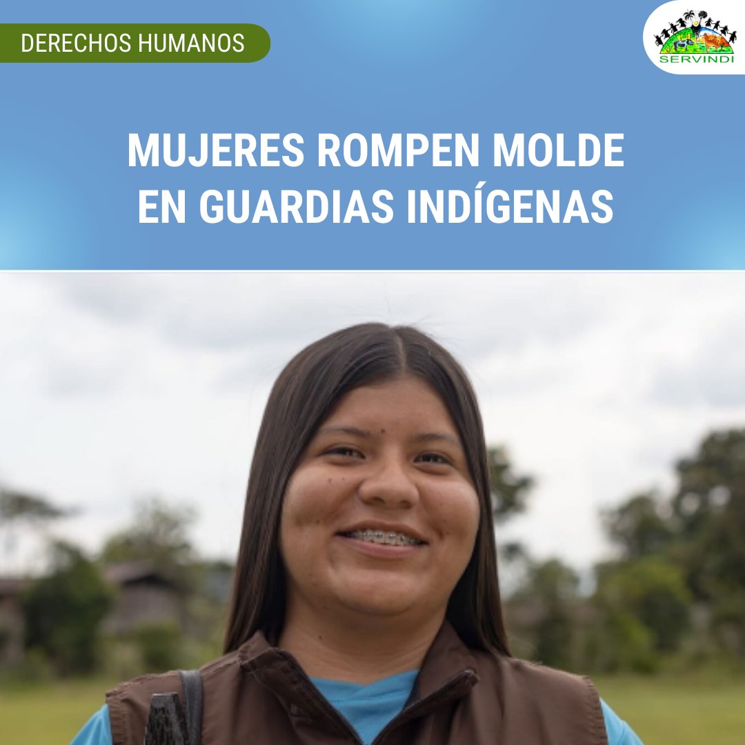 🌎 #Internacional Mujeres indígenas jóvenes tienen cada vez mayor presencia en grupos de monitoreo ambiental y guardia territorial, un tipo de organización civil, no armada, para la defensa del bosque y la selva tradicionalmente dominado por varones...→ acortar.link/kUjzyz