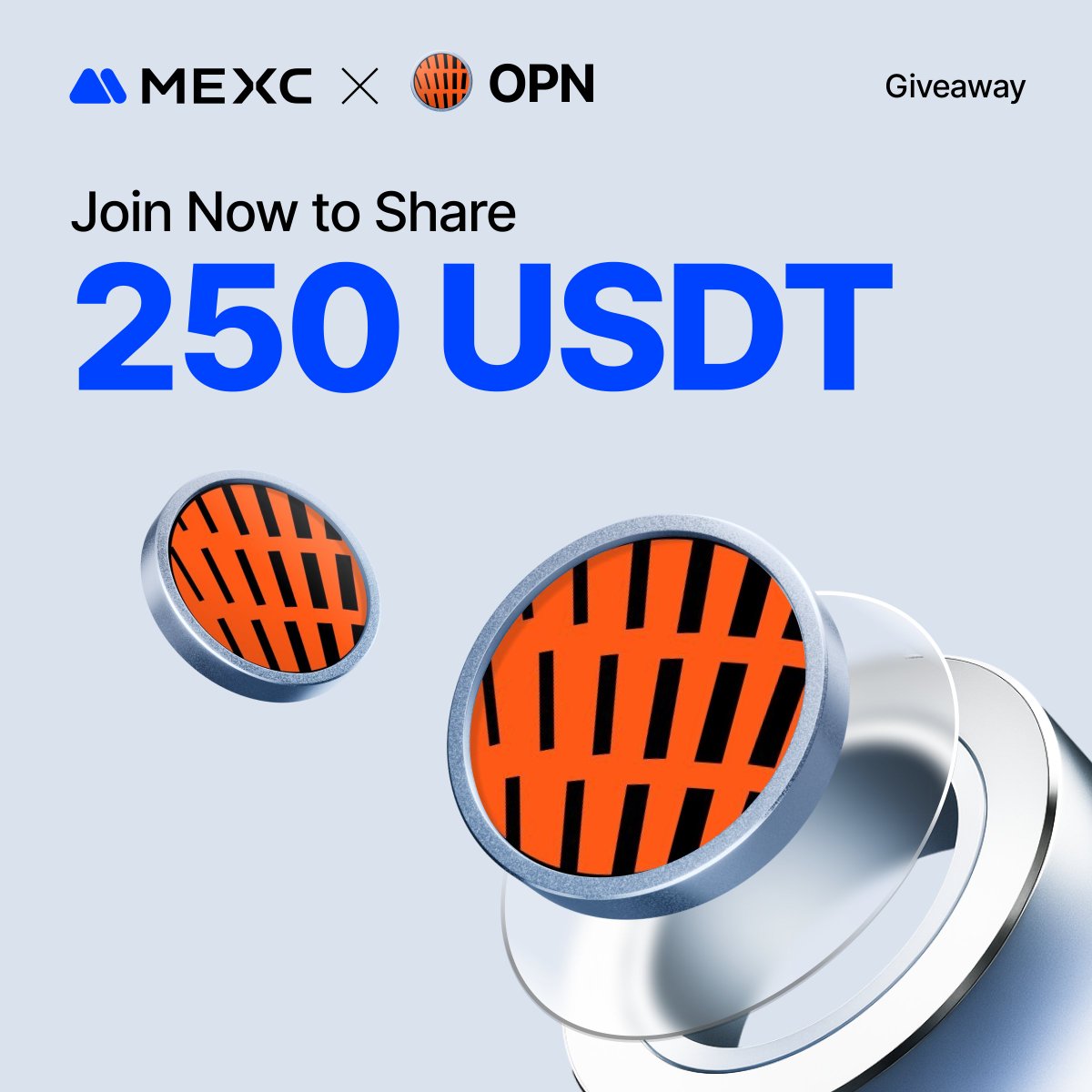 Join MEXC Listings giveaway to win 250 $USDT:
1️⃣ Follow <a href="/MEXC_Listings/">MEXC_Listings</a> &amp; <a href="/opinionlabsxyz/">Opinion ⁒</a>
2️⃣ Like, RT &amp; Tag 3 friends
3️⃣ Comment "Trade $OPN on MEXC" + your MEXC UID

10 lucky winners will share the prize. Ends on Mar 13.

Trade Now 👉:
mexc.com/exchange/OPN_U…