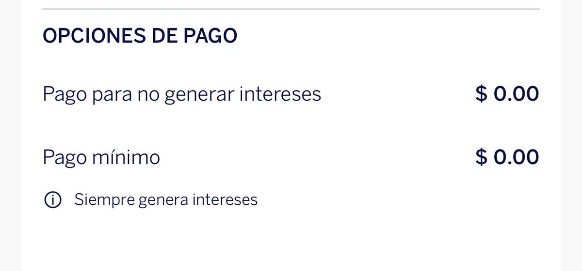 Precioso momento en la TDC.

(Así como si no me hubieran sangrado los ojos cuando hice el último pago de 80k 😂)