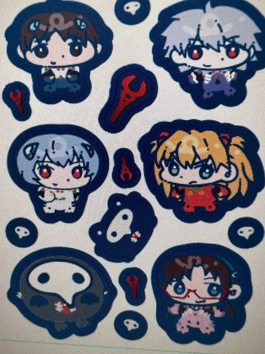 아스카 스티커랑 같이 데려갈 이번 신작 스티커입니다...!
🥹🥹🥹