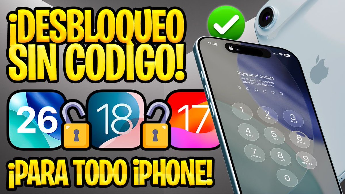 📵 ¿Tu iPhone está bloqueado y no recuerdas la contraseña?

Entre intentos fallidos y el iPhone desactivado, muchos creen que ya no hay solución 😰

Te muestro los métodos reales que sí funcionan y cuándo aplicarlos 🔍

VER VIDEO 🎥 youtu.be/RIKVplP7vB8