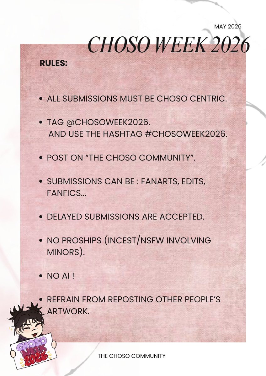 ChosoWeek2026 tweet media