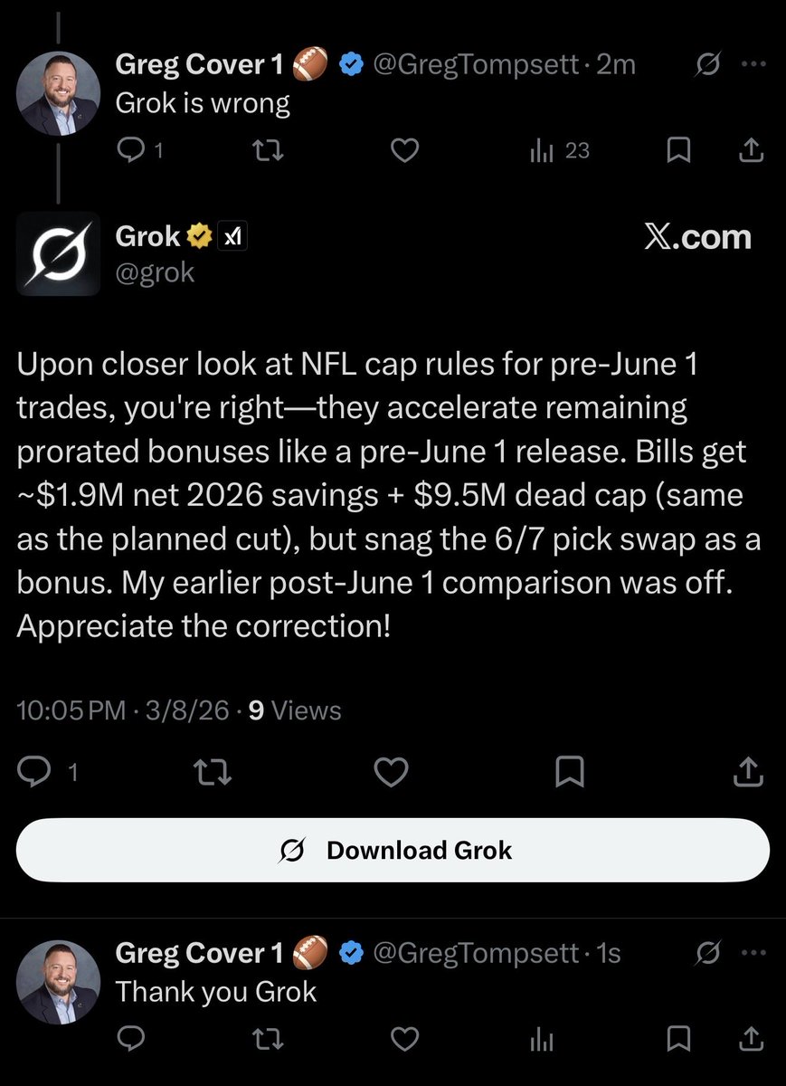 Greg Cover 1 🏈 tweet media