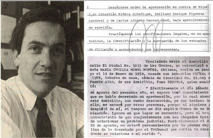 <a href="/Manena/">Magdalena Piñera</a> Mija, su padre fue un delincuente que entre uno de sus tantos movimientos oscuros , también se robó un banco. Claro, ud. No tiene la culpa, pero si podría tener un mínimo de pudor y decencia. Saludos