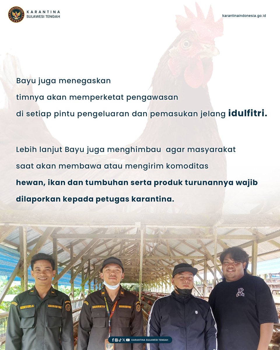 Tolitoli - Jelang Idulfitri, tak bisa dipungkiri aktivitas lalulintas komoditas pangan dari  Kabupaten Tolitoli ke Daerah lain seperti Tarakan terus meningkat. Kabupaten Tolitoli sebagai salah satu daerah pemasok terlebih untuk ketersediaan stok menjelang perayaan Idulfitri.