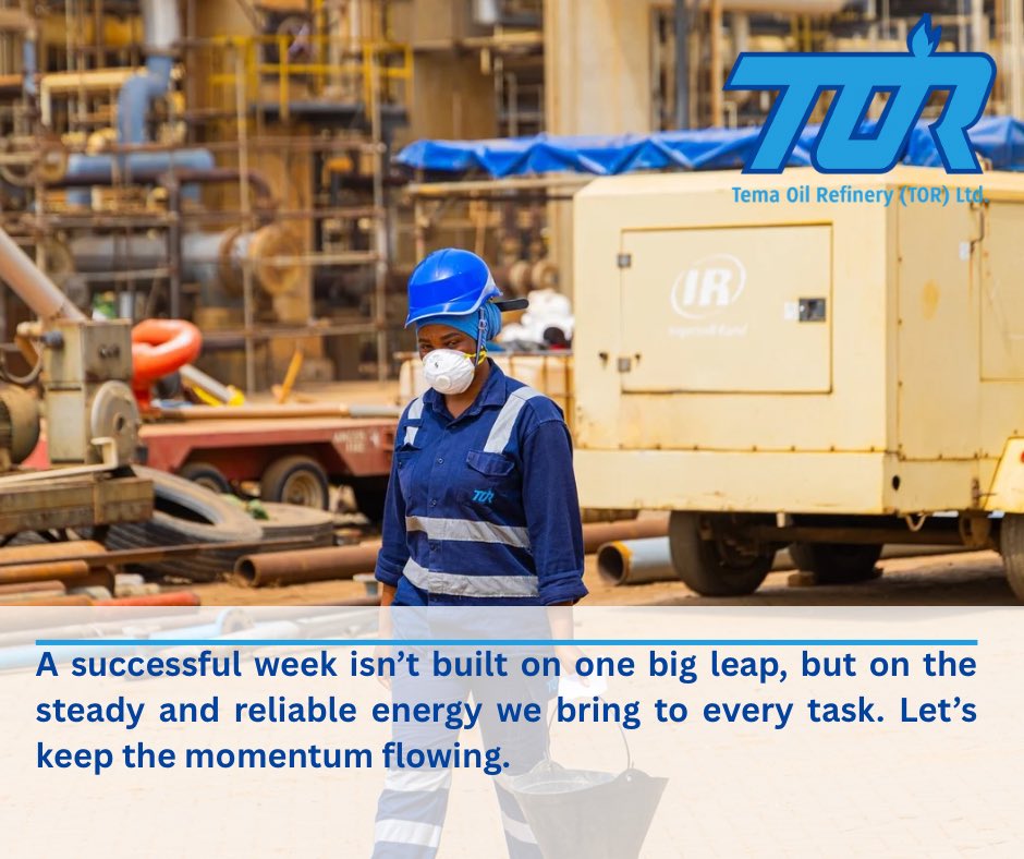 TEMA OIL REFINERY (TOR) tweet media