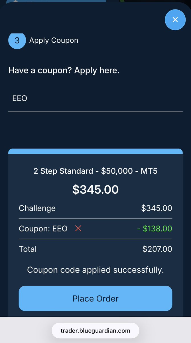 These are some latest payout from <a href="/BlueGuardiancom/">Blue Guardian</a> discord.

This doesn’t just show consistency, it also shows discipline , persistence and risk control.

Go ahead and get account with BG , use my link and Code “EEO” for 45% off .

Link 👉 blueguardian.com/?afmc=EEO