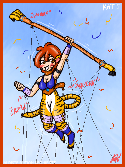 "Peacefully Flying Past Wielding a squeaky Staff, I haven't played Breath of Fire 2 idk"

[Commission Sketch for <a href="/ShiiLovebird/">Shii ~Sabertooth Half-Sphinx\Half-Harpy~ Lovebird!</a>]