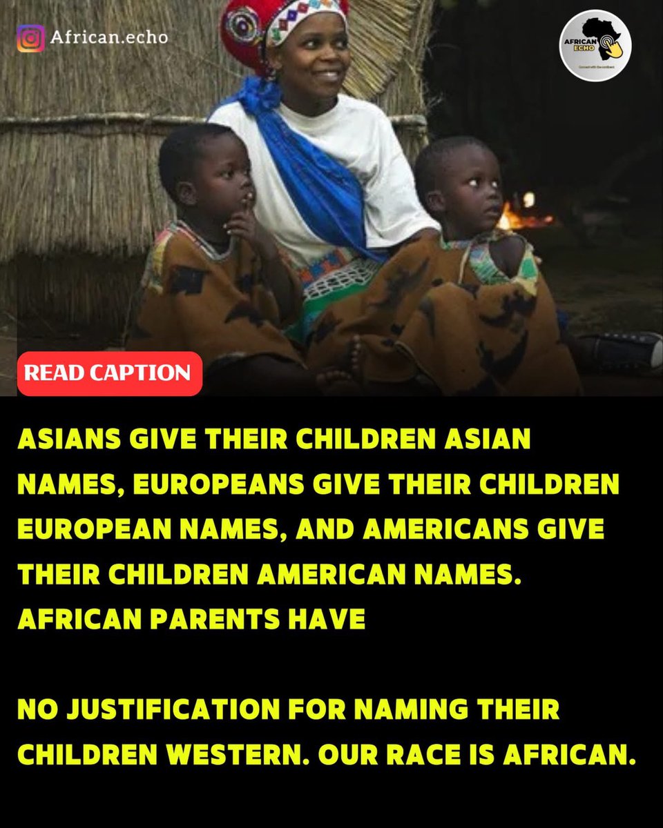 “Why Do African Children Carry European Names?” — A Question Many Avoid

Walk into many African homes today and listen carefully.

You will hear names like Michael, Daniel, Jessica, or Christopher.

Why?

Across the world, identity often begins with a name. Chinese parents give