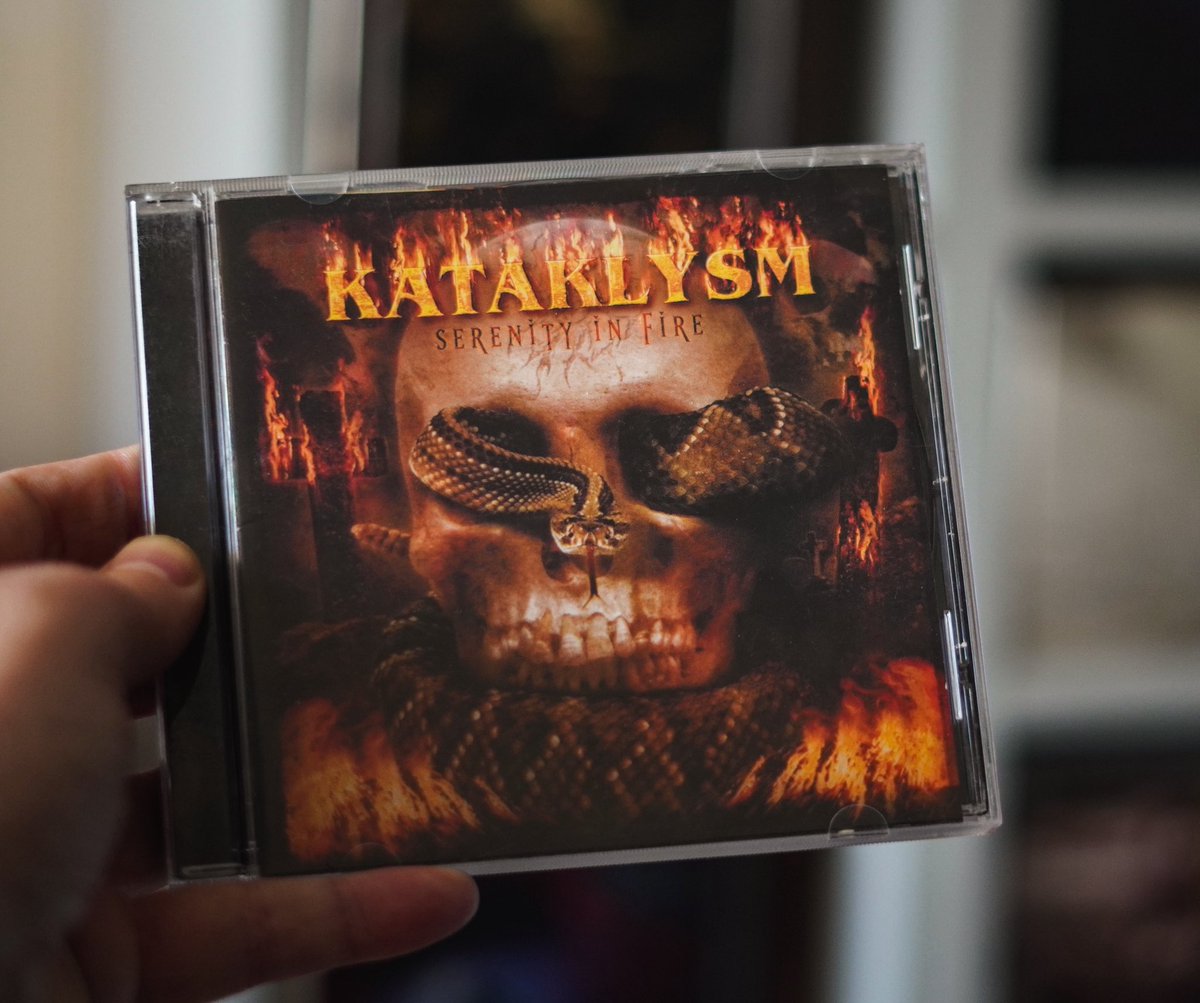 Defstar666's tweet photo. 🔥 22nd Anniversary! 🔥

🇨🇦 KATAKLYSM - Serenity in Fire (2004)

This was the only album to feature Martin Maurais on drums, whose "hyperblast" style gave unique, chaotic energy to the record 
#Karaklysm #canadian #melodic #hyperblast #deathmetal #AlbumAnniversary https://t.co/Nial9AncE1