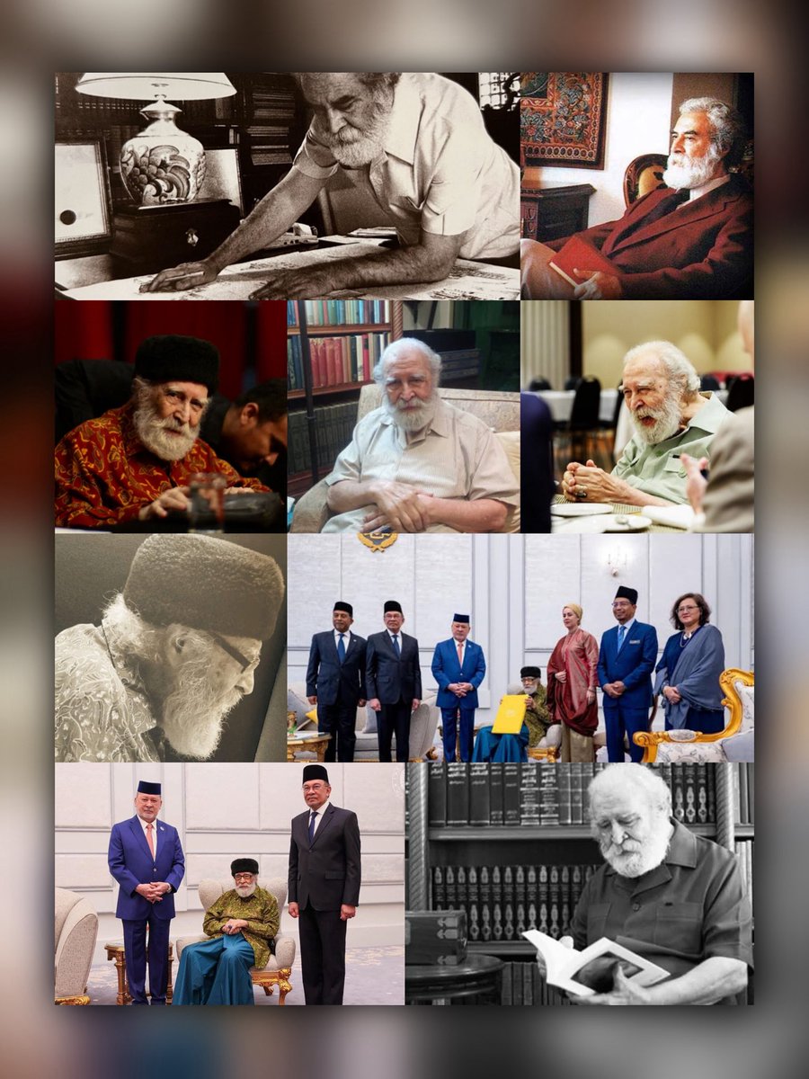 ameydeen_'s tweet photo. Perginya Syed Muhammad Naquib Al-Attas, Ahli Falsafah Agung Melayu Moden

Innalillahiwainailaihirojiun

Dunia keilmuan Islam dan Alam Melayu kehilangan seorang tokoh besar apabila Syed Muhammad Naquib Al-Attas kembali ke Rahmatullah pada 18 Ramadan 1447H jam 6.47 petang.

THREAD https://t.co/M9Hsg2FLSG