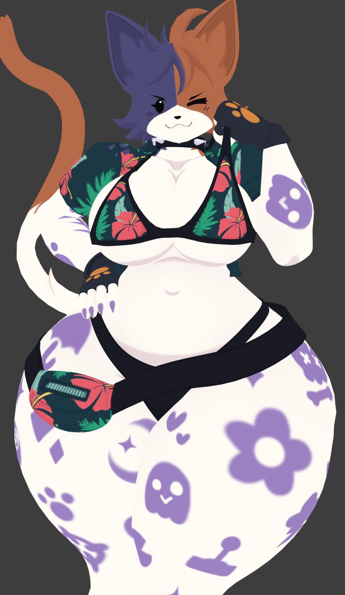 i have college tomorrow but cate meowdy keeps occupying my brain so i rendered her :3