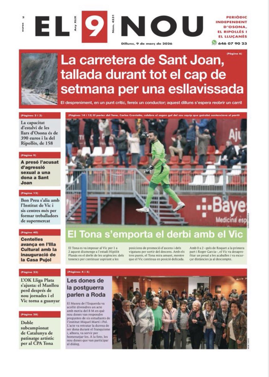 El 9 Nou tweet media