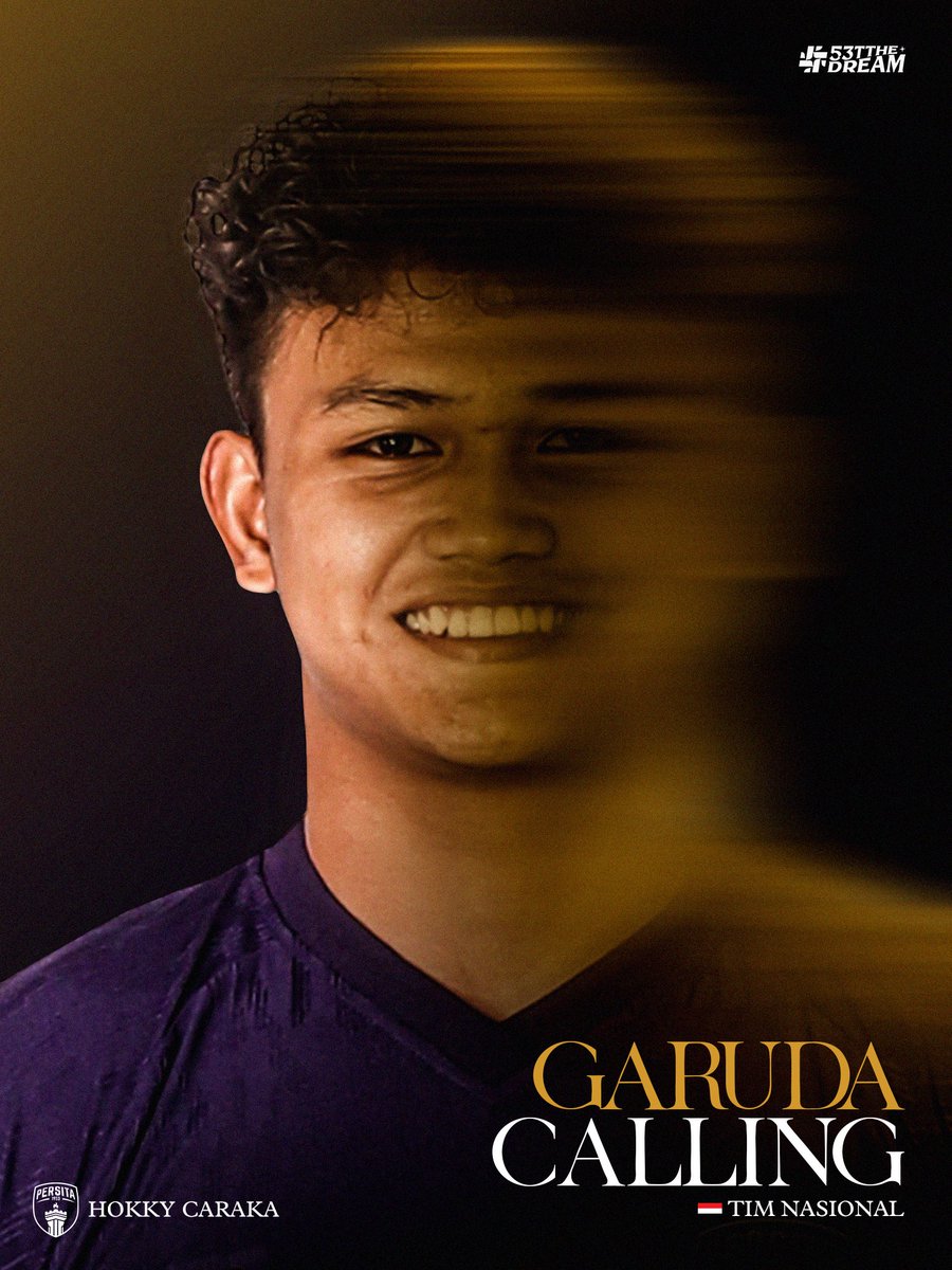 𝐆𝐀𝐑𝐔𝐃𝐀 𝐂𝐀𝐋𝐋𝐈𝐍𝐆! 🇮🇩🦅

Pendekar Hokky Caraka masuk ke dalam skuad sementara Timnas Indonesia untuk menghadapi FIFA Series 2026.