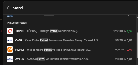ridvanozturgut's tweet image. İçinde petrol kelimesi geçen hisse senetlerimiz. Benim bilindiğim borsamızın yatırımcıları bu hisseleri tavanlardı ama daha külçe petrol almak için uğraşıyor olabilirler... 
#tuprs #casa #mepet #avtur
