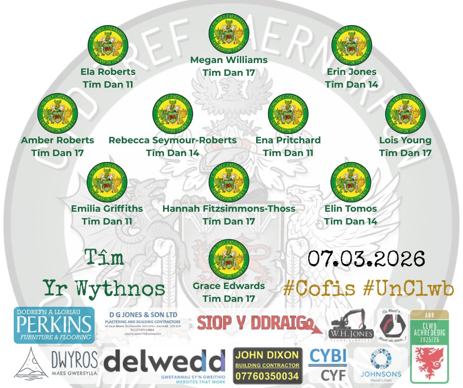 CPD Merched Tref Caernarfon tweet media