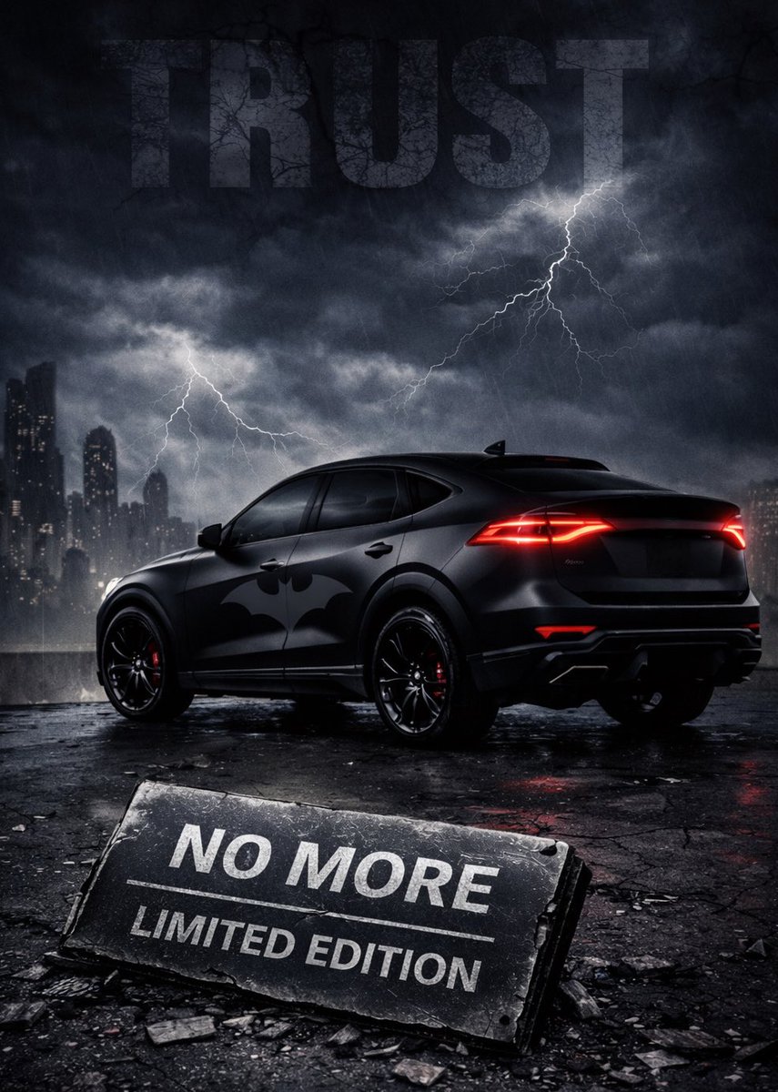 InvestorShubham's tweet photo. Mahindra sold the Batman Edition as a true limited edition.
Now talks of bringing it back?
That’s a breach of trust with customers.
Many of us believed in the credibility built under Anand Mahindra..
@anandmahindra @mahindraesuvs 
#BE6BatmanEdition #Nifty #Sensex #T20WorldCup https://t.co/SX3ZdPh55u