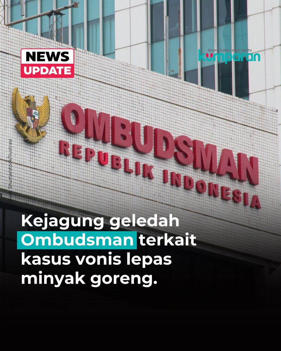 Kejaksaan Agung (Kejagung) menggeledah kantor Ombudsman RI dan salah satu rumah komisionernya pada Senin (9/3). Penggeledahan ini berkaitan dengan dugaan perintangan penyidikan dalam kasus korupsi ekspor crude palm oil (CPO) atau minyak goreng, menyusul adanya vonis lepas