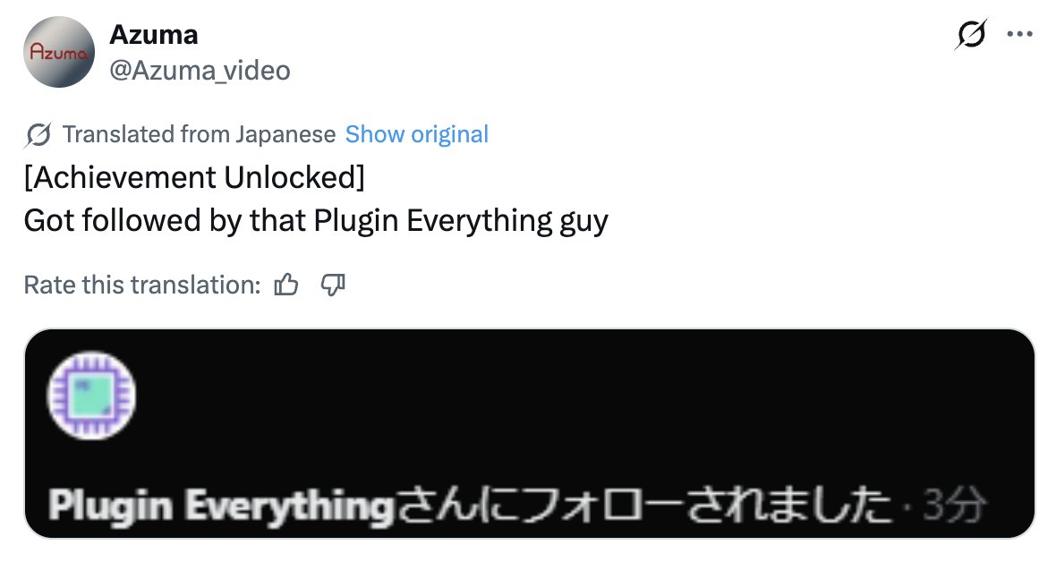 Plugin Everything tweet media