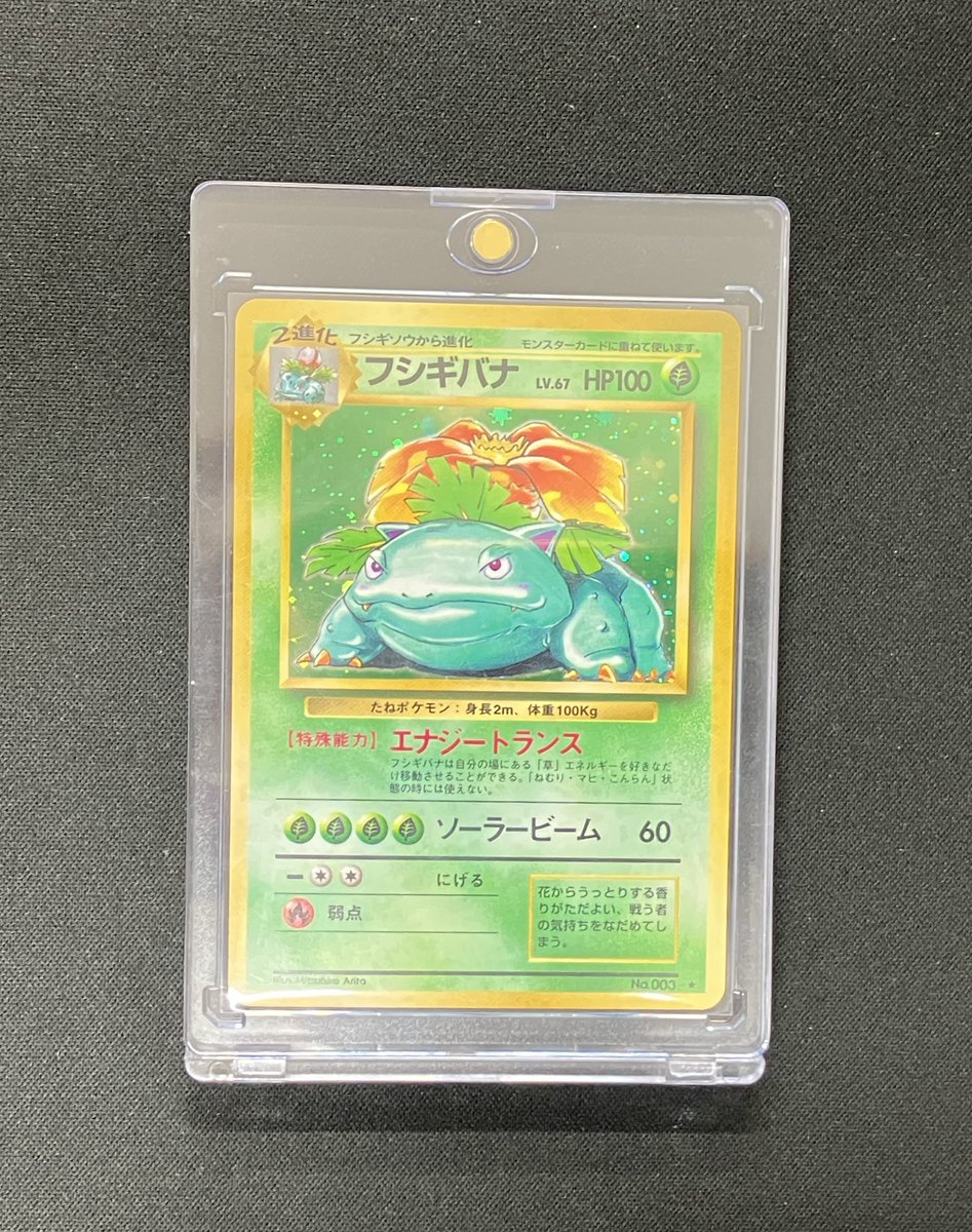 【商品情報】
現在の高額品コーナー

フシギバナ(旧裏)など

✨秋葉原で古いカード買うならエルドラード✨