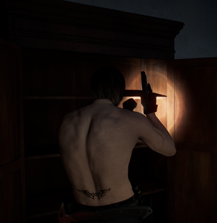 ele manteve a tatuagem de passivo puto #Leon #ResidentEvilRequiem