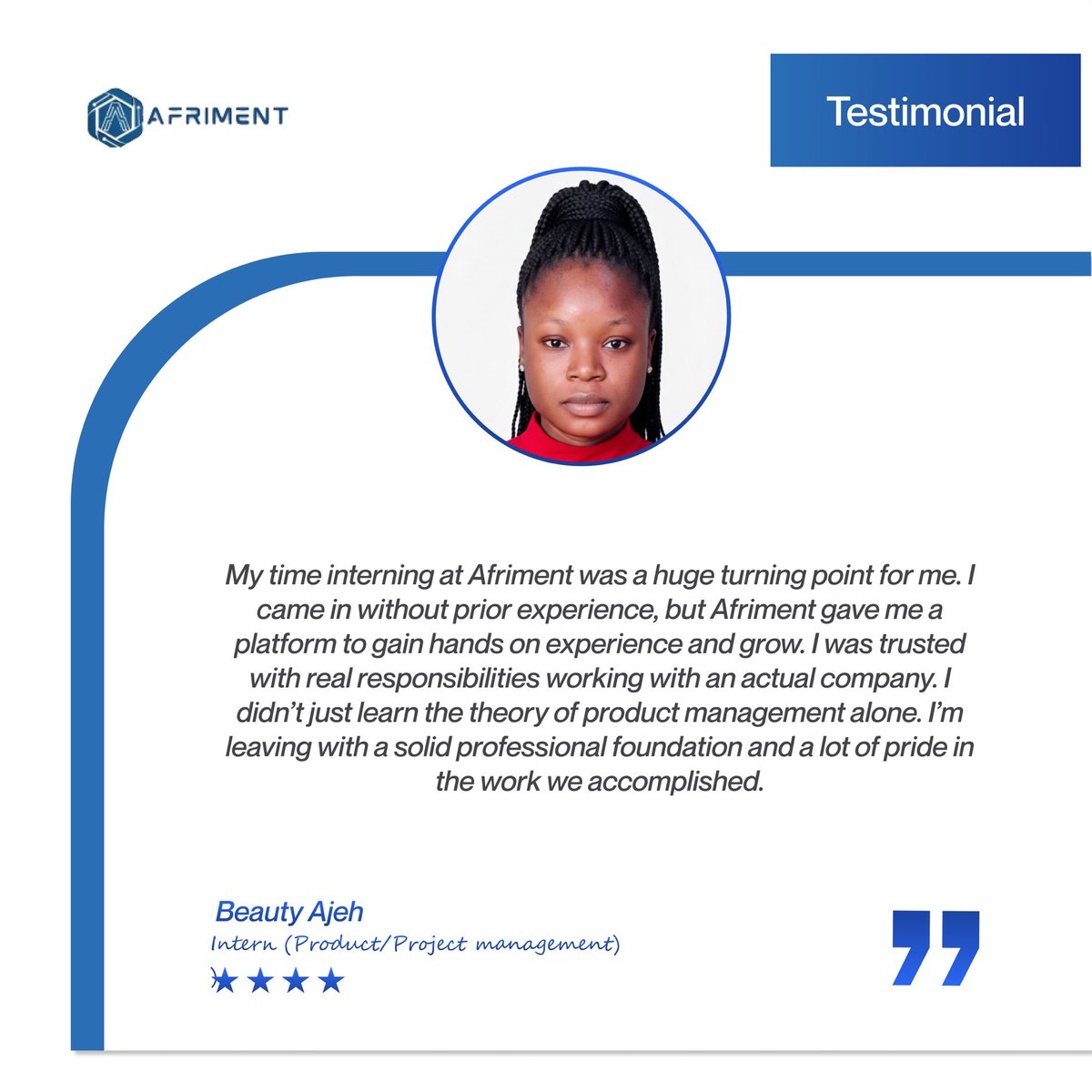 AFRIMENT tweet media