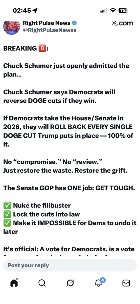 WeDaPeeps250's tweet image. Doesn’t matter. As long as the Globalists rule in Congress, nothing will move. Whether #Trump wants it or not is also immaterial. The downward spiral started the day they had the #SecretVote &amp;amp; elected #Thune, #McConnell’s Boy, against the Will of the People: