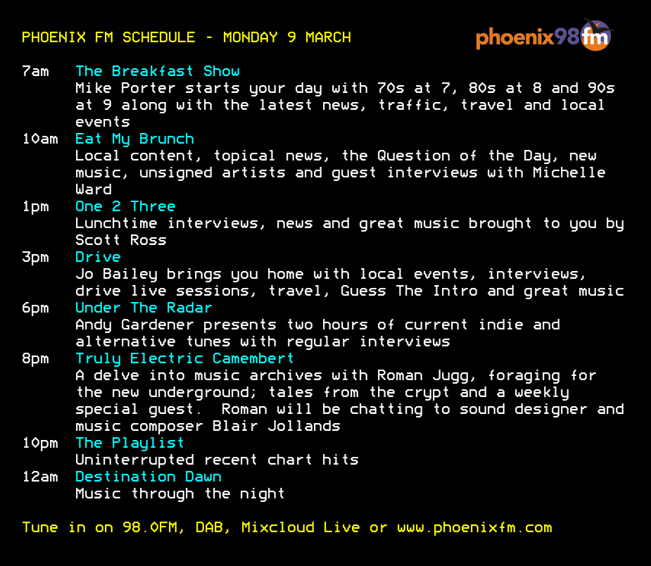 Phoenix FM (we're on 🦋) tweet media