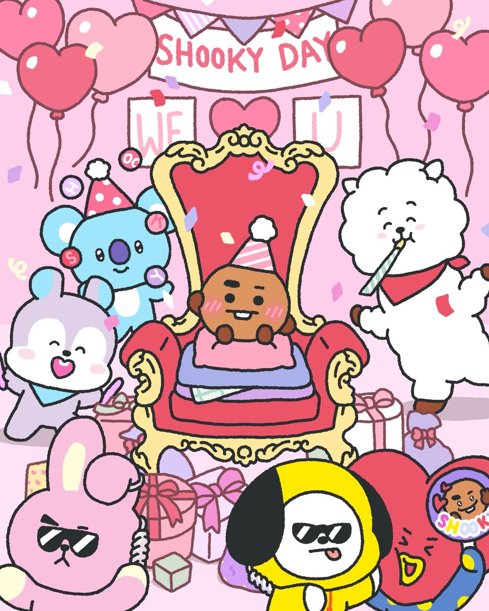 Today, the spotlight shines on SHOOKY 🤎✨

今日はSHOOKYがスポットライトを浴びる特別な日🤎✨

오늘은 특별히 SHOOKY에게 스포트라이트 🤎✨

#BT21 #SHOOKY #HAPPYSHOOKYDAY
