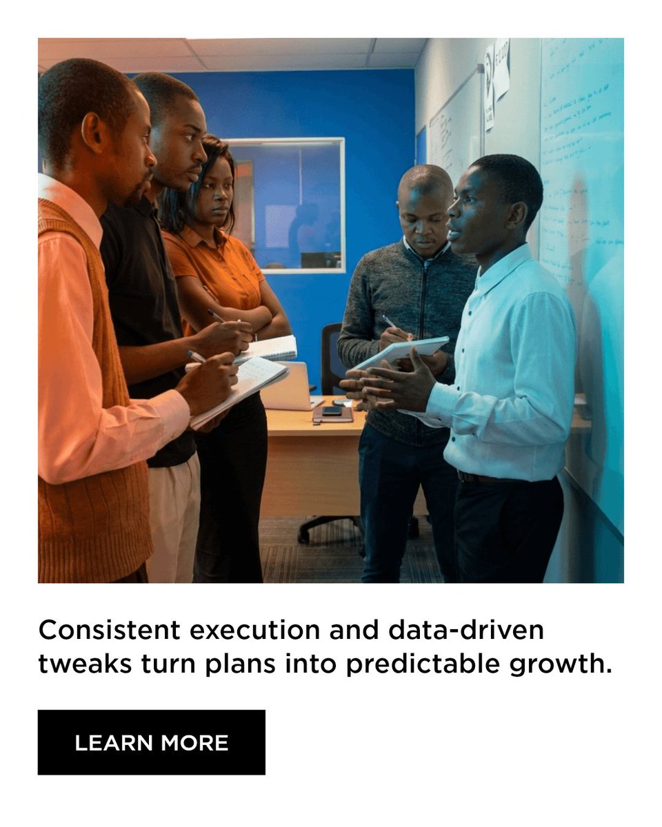 Realpro_SA's tweet photo. Marketing plans alone don't drive sales. It's the operational discipline—consistent execution, data-driven adjustments, and on-the-ground energy—that turns plans into predictable growth. Discipline wins sales every time.

Follow us https://t.co/WSFZ7nXFi9 https://t.co/tAUoU7NCN7
