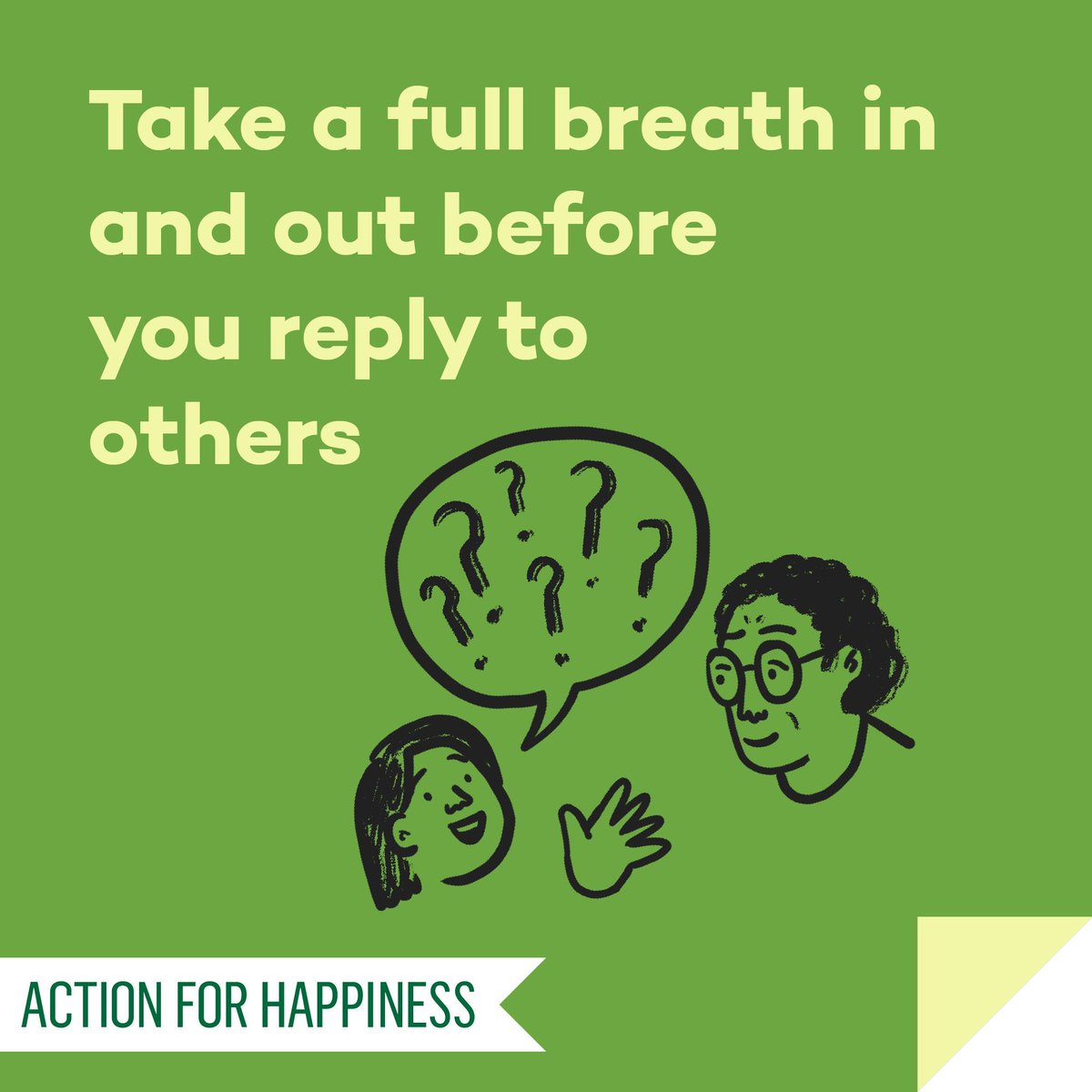 Action for Happiness tweet media