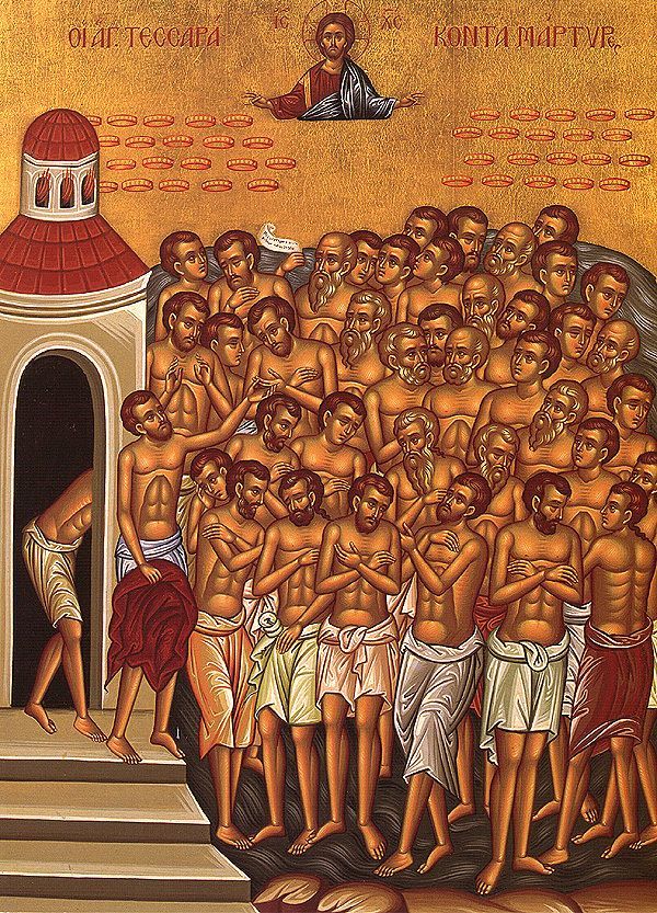 orthodoxcalco's tweet photo. Standing together on a frozen lake rather than denying Christ, the Forty Holy Martyrs of Sebaste showed that faith is stronger than suffering. When one fell away, a guard joined them in confessing Christ—restoring the number to forty.
#FortyMartyrs #Sebaste #Orthodoxy https://t.co/XbqwruujNs