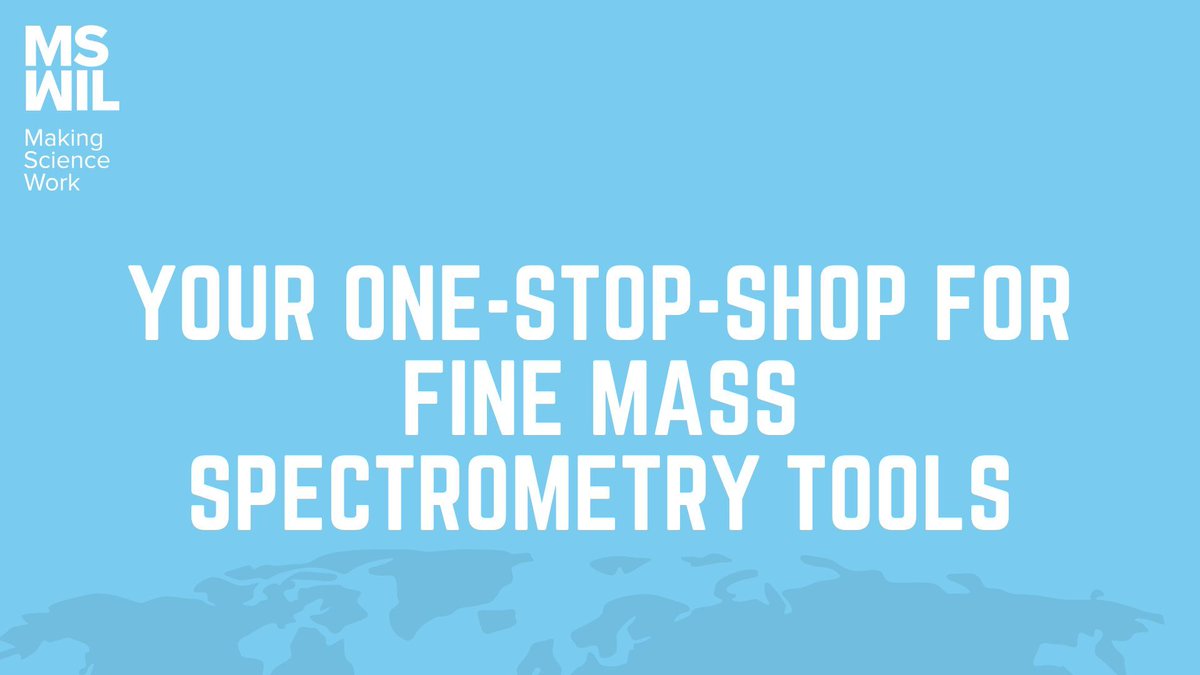 mswilbv's tweet photo. Searching for the best #MassSpec equipment for your research? 

✨Take a look at our website to see our full offer in mass spec tools, software, and many more: https://t.co/5PvHndj6gR

#Proteomics #Chemistry #BioMedical #Pharmancy #Metabolomics #Physics #MSWil #MakingScienceWork https://t.co/pMCxRAC3Zc