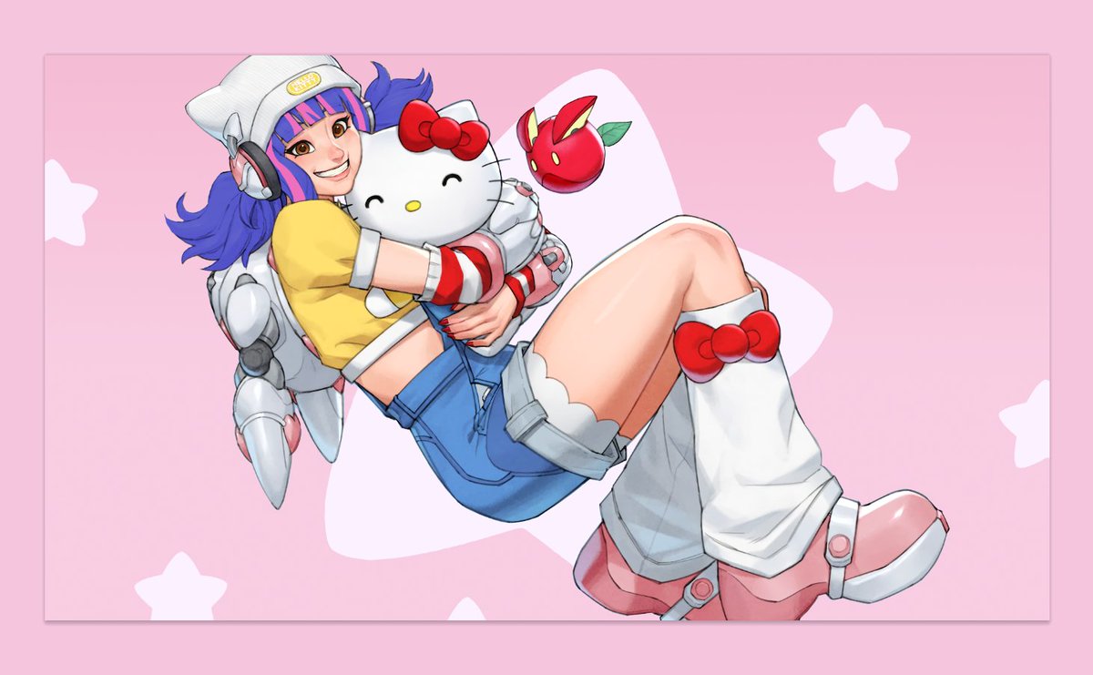 pampurins's tweet photo. Hello Kitty Juno but with her original hair color ♡ https://t.co/8XfYvCWt9z