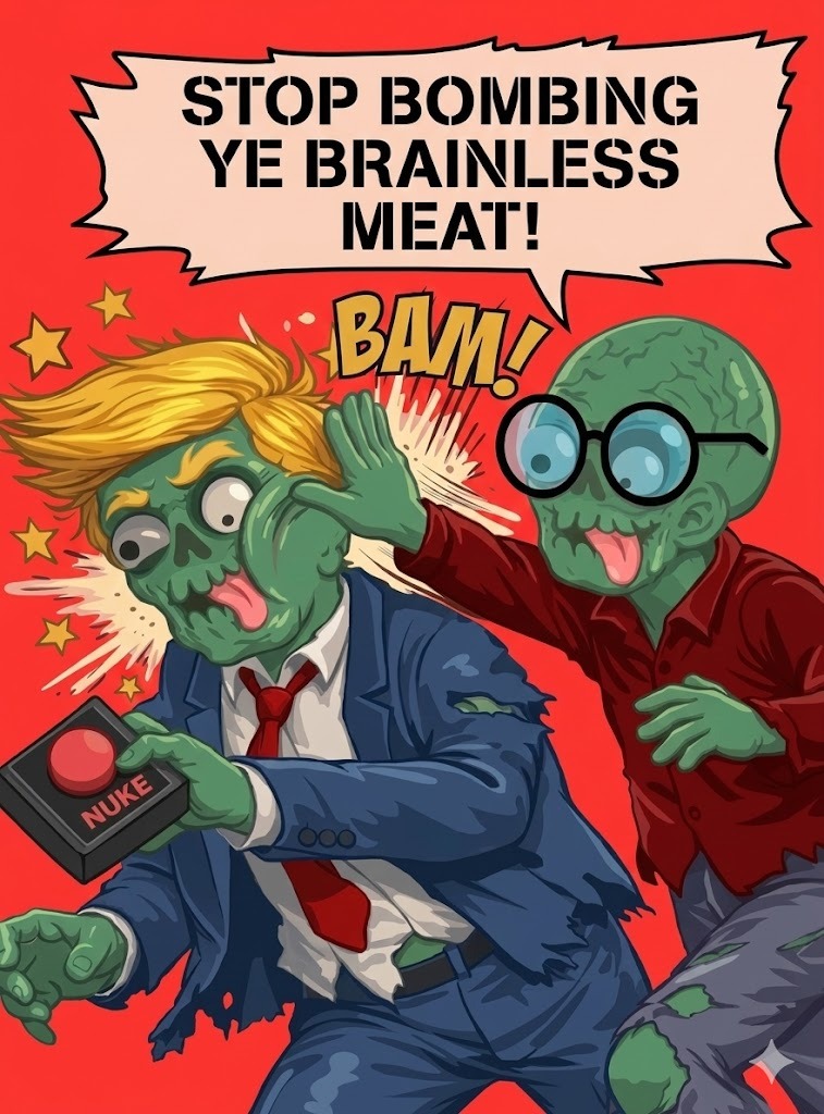 BOB hateee troompzzzz!!!

#ZombieWorld #launchpad #Trump #TrumpisaNationalDisgrace #IranWar2026 #IsraelIranWar #USIranConflict #Oilers #Oil