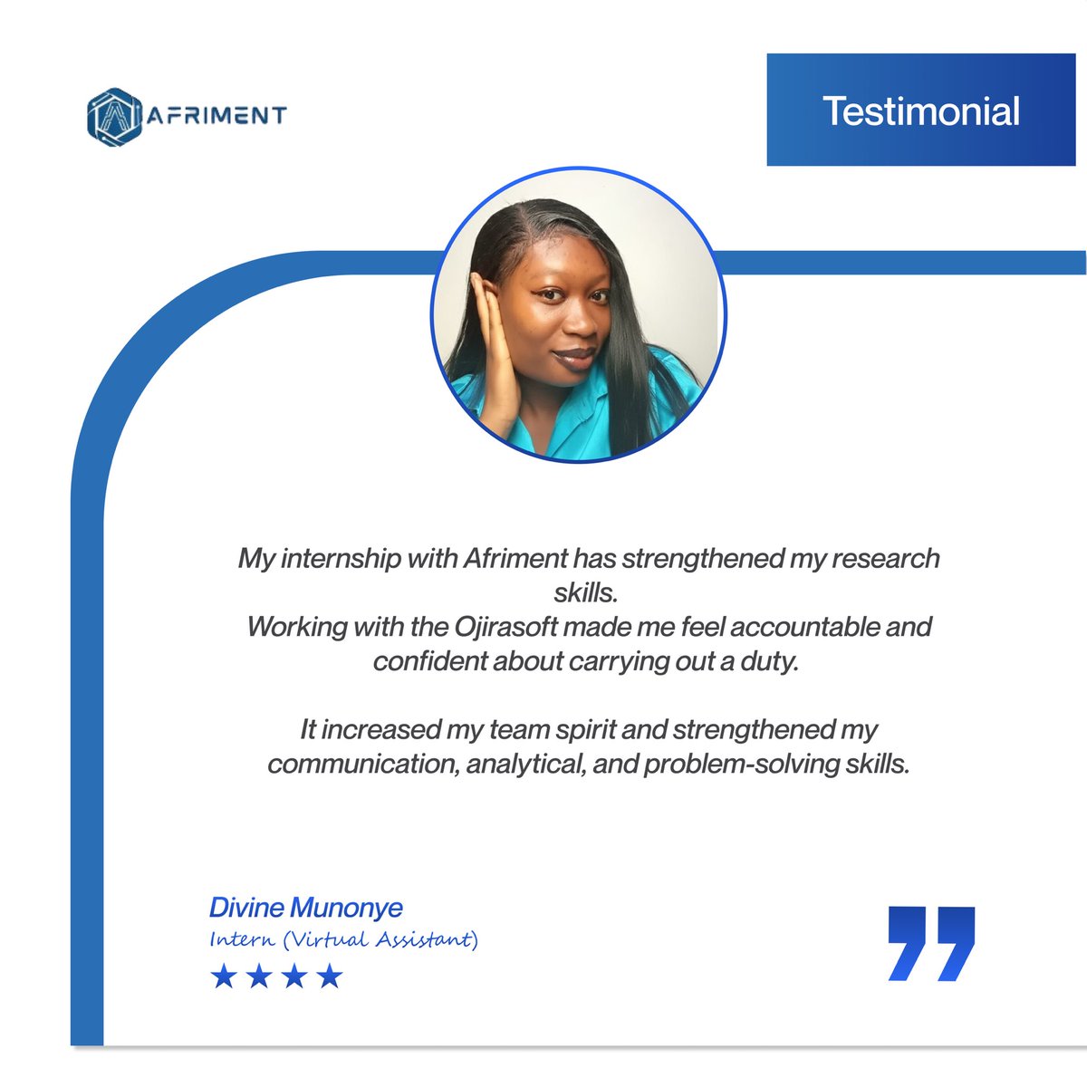 AFRIMENT tweet media