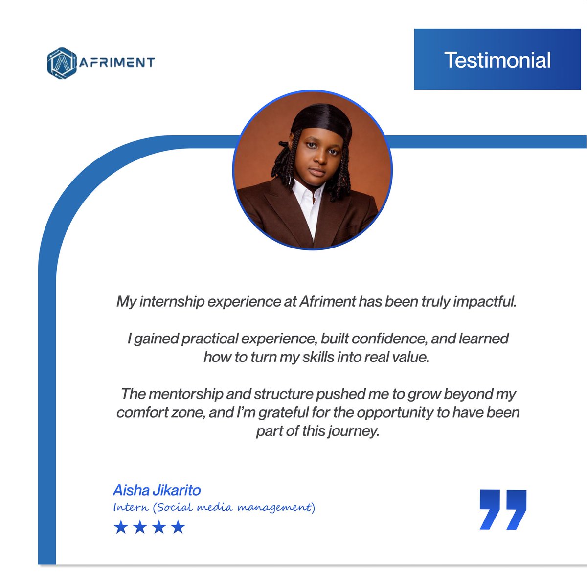 AFRIMENT tweet media