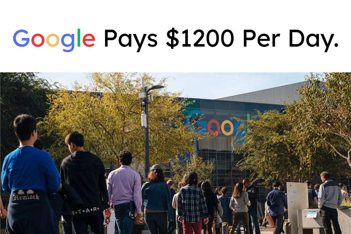 ai_logician's tweet photo. What if you could earn **$1,200/day like Google pays… without working at Google? 🤯

These 6 online income systems are beginner-friendly and scalable.

Normally $149, but FREE for the next 42 hours.

To get it:

👉 Comment “G” for instant DM
👉 Like & Repost
👉 Follow @ai_logician [Must]