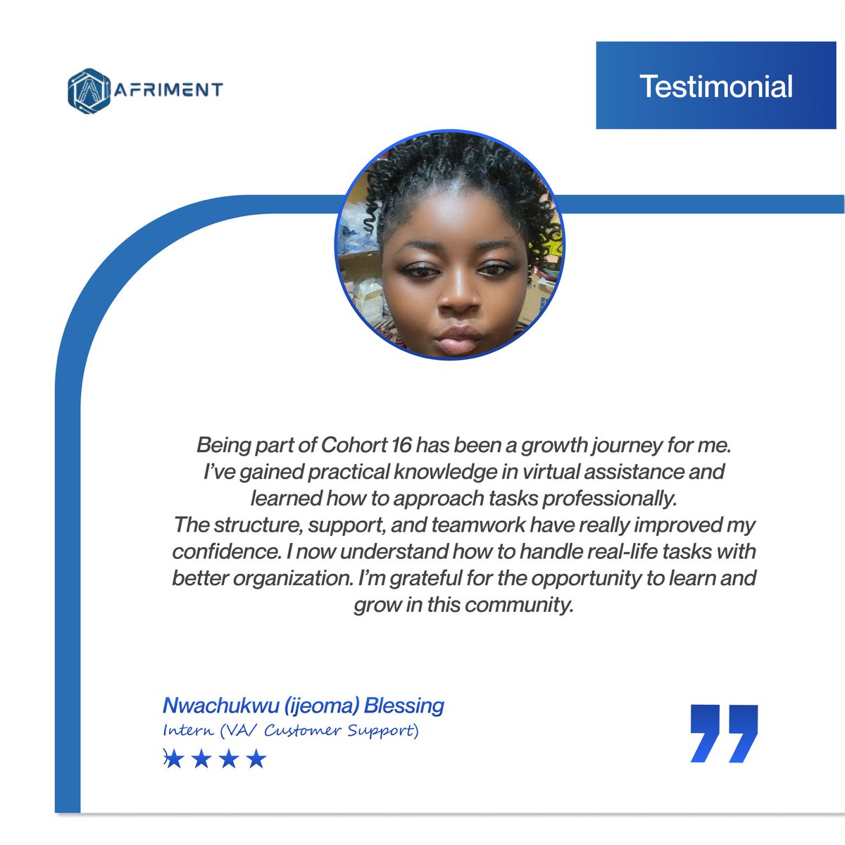 AFRIMENT tweet media