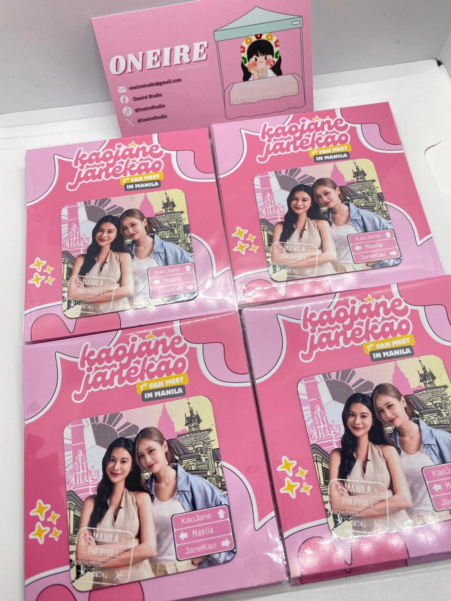 1neireStudio's tweet photo. ౨ৎ 30 Ref Magnets
౨ৎ 50 Chip bags
౨ৎ Die cut stickers
౨ৎ 30 photostrips

layouts are made by Oneiré Studio 

Kindly send us a DM to place an order! 🫶🏻

t. kaojane janekao fanmeet cupsleeve event customize layout service wts lfb printing service https://t.co/NBk2XRUZTS