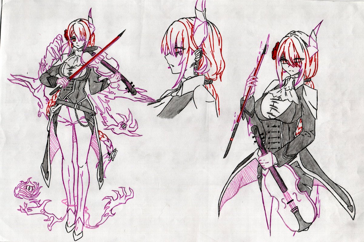 <a href="/Chroma_REM/">REMi</a> a elegant Commission :3
(I still hate you for making me draw an instrument-)

#commissionart #traditionalart #ocart